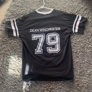 Supernatural themed tee shirt